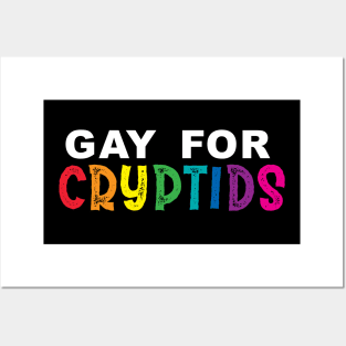 Gay for CRYPTIDS Posters and Art